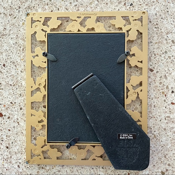 Floral Gold Frame by Elsa L, Inc. - Picture 6 of 6